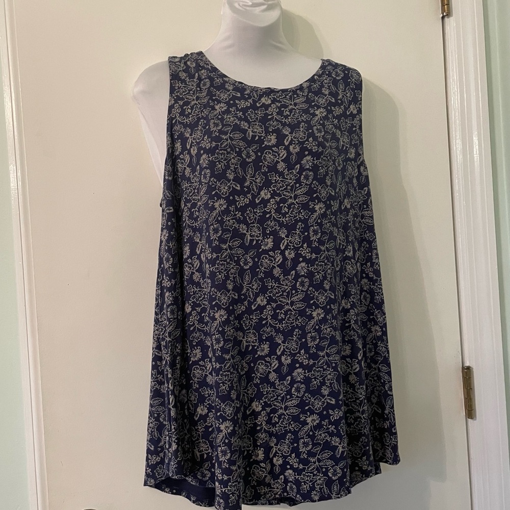 Floral Pattern Tank Top Old Navy
